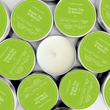 Candela te verde e neroli