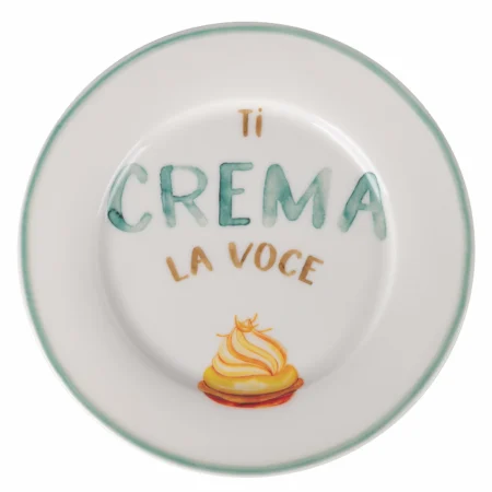 Piatto per dolce Crema
