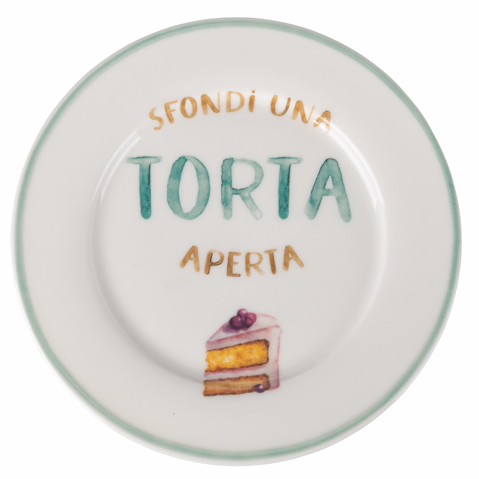Piatto per dolce Torta