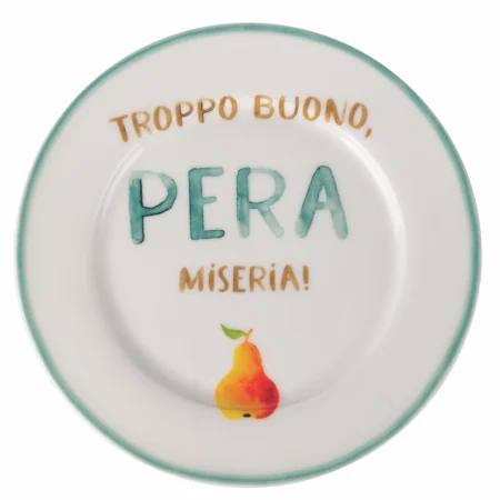 Piatto per frutta Pera